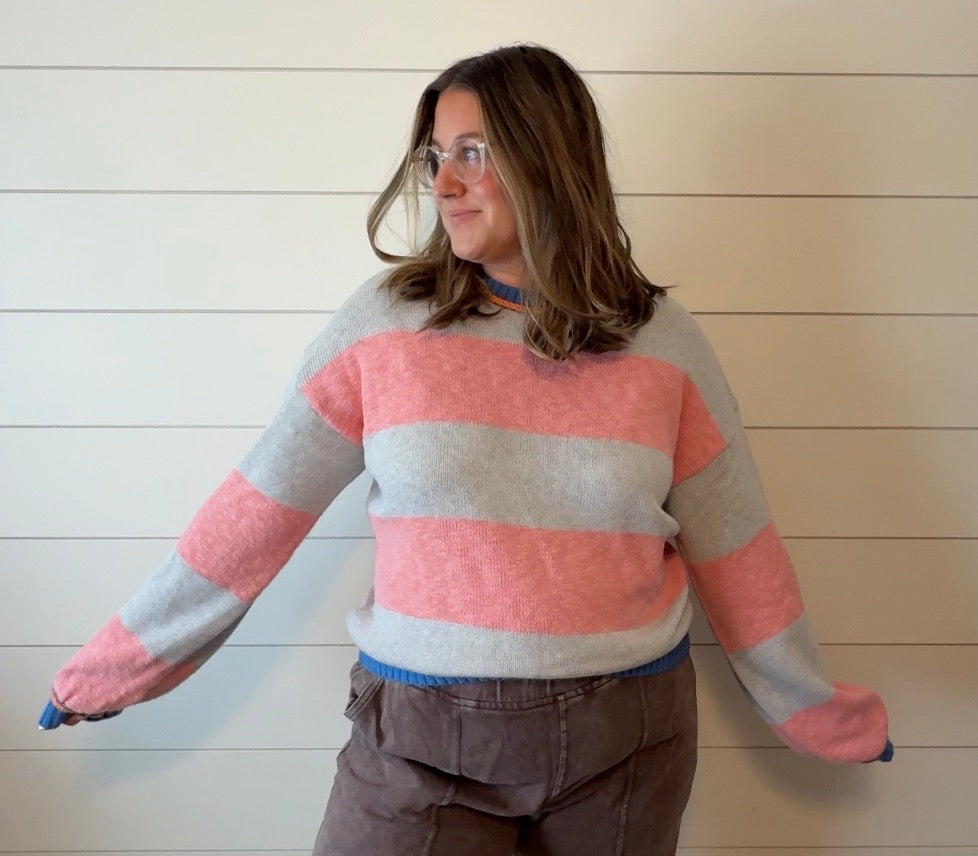 Paige Striped Sweater