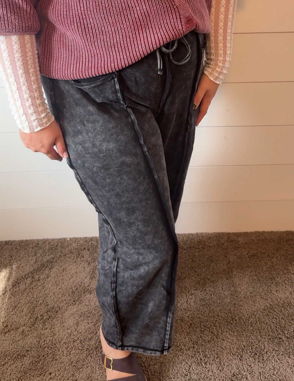Olivia Cargo Barrel-Leg Pant