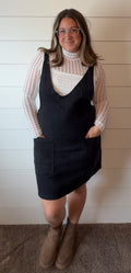 Kenzie Denim Overall Dress