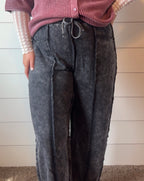 Olivia Cargo Barrel-Leg Pant