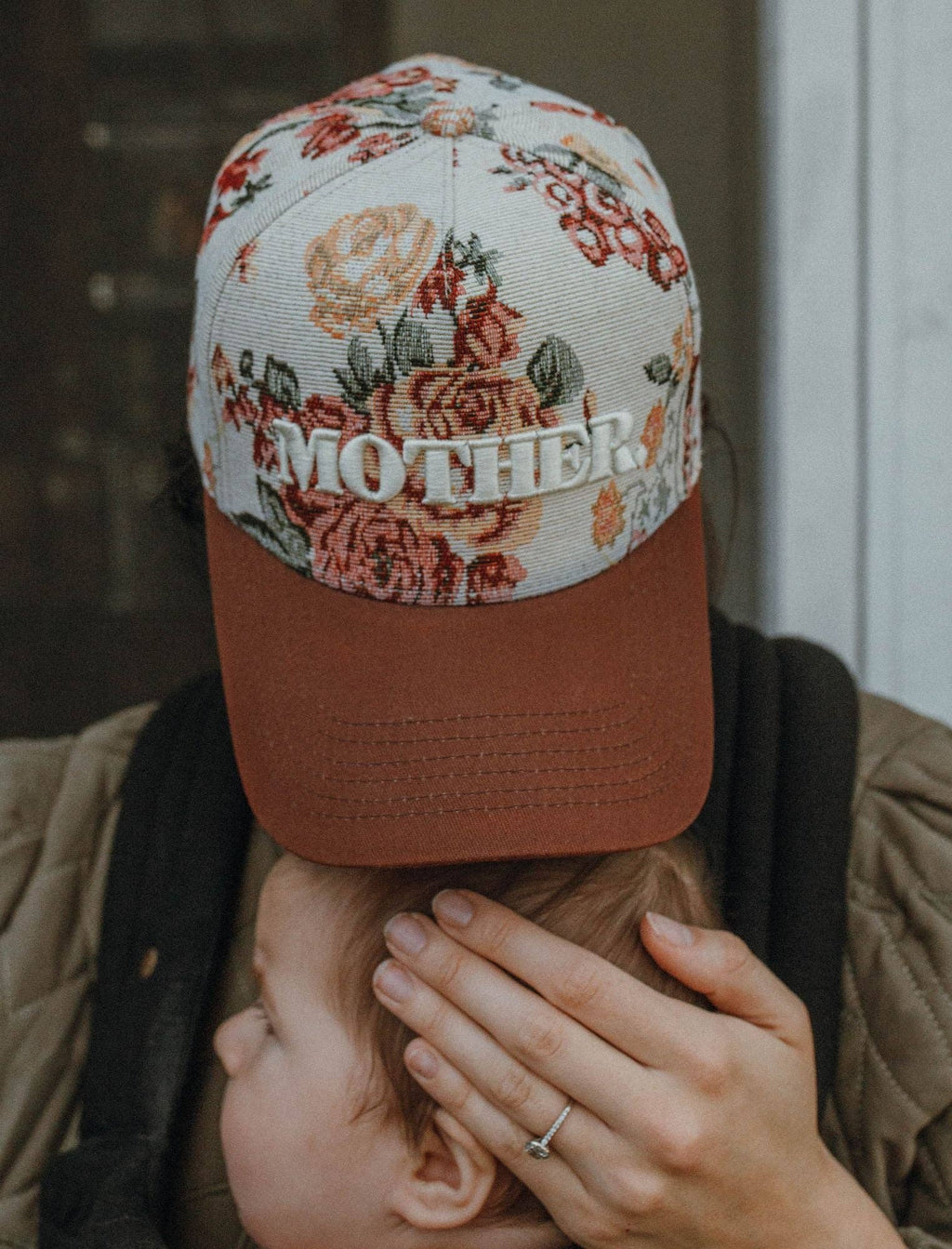 Embroidered "Mother" Hat