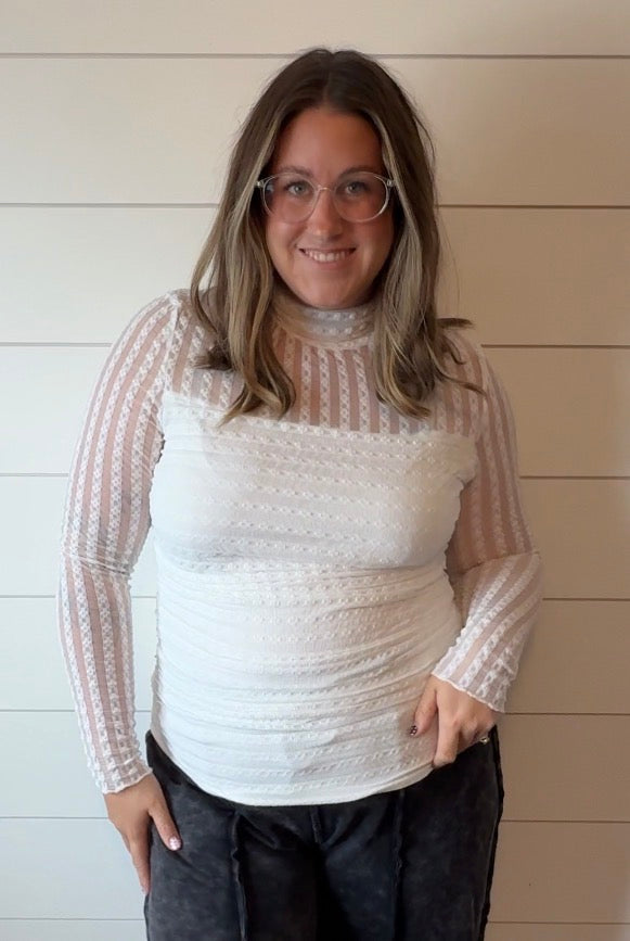 Harper Sheer Top