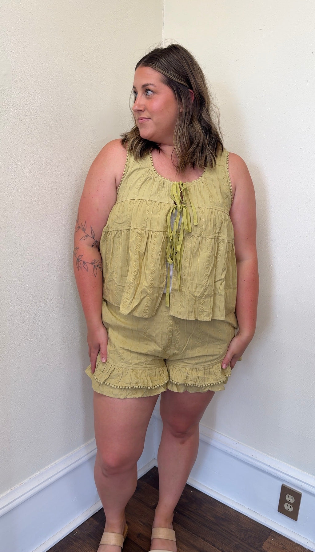 Maicee Tiered Ruffle Set