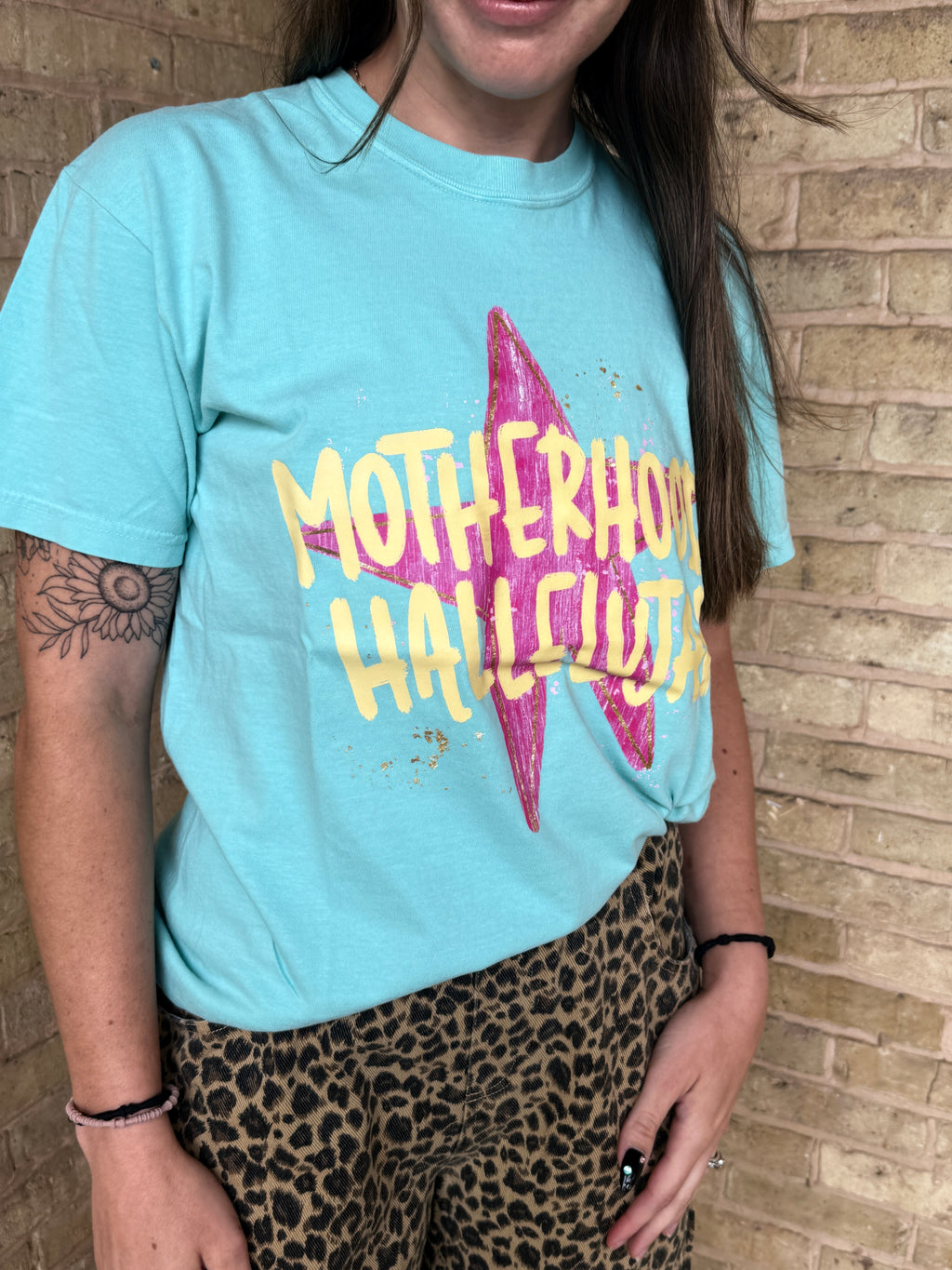 Motherhood Hallelujah Graphic Tee