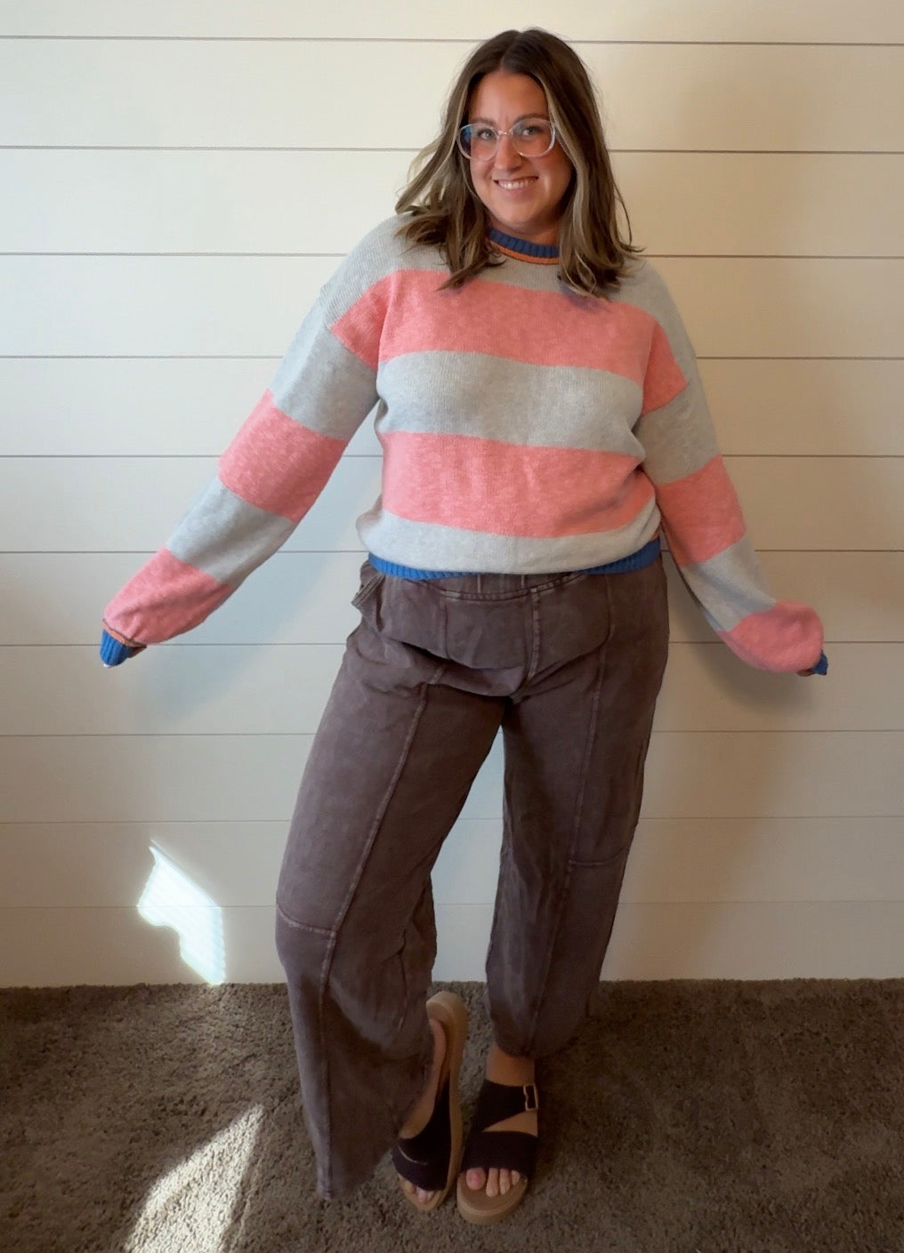 Paige Striped Sweater