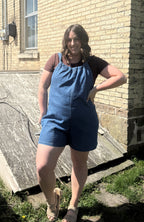 Daisy Denim Romper