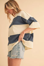 Polly Color Block Top