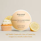 Lemon Cream Sugar Scrub